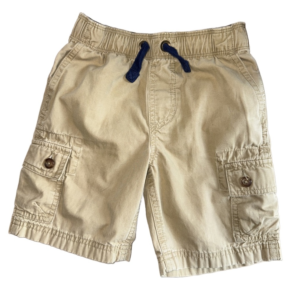 Lands End Boys Khaki Shorts